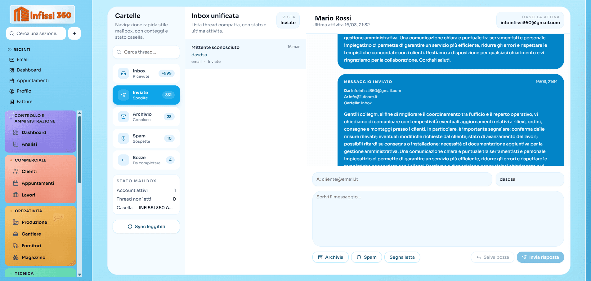 Email & comunicazioni